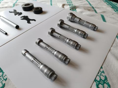 TESA (svájci) 3-pontos furatmikrométer készlet zsákfuratokhoz