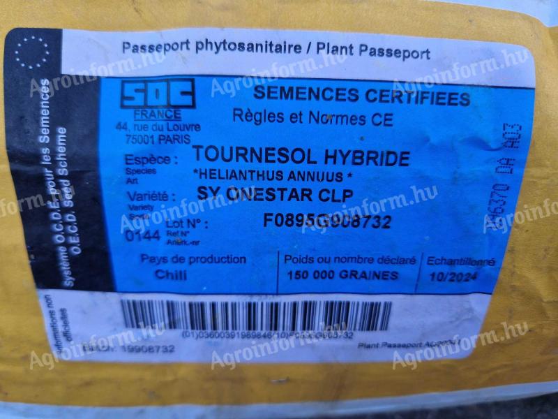 Onestar napraforgó vetőmag