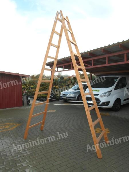 Falétra 10 fokos szép,  újszerű állapotban