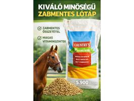 Zabmentes Lótáp,  Kiváló minőség,  Országos szállítás