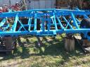 Talajművelő, sorközművelő kultivátor V-kapás 4 m, teljesen felújítva