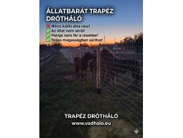Trapéz drótháló, vadháló – állat- és pata-barát megoldás csak nálunk