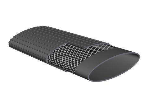 BATUS bordázott, laposra feltekerhető gumitömlő BATUS bordázott, laposra feltekerhető gumitömlő