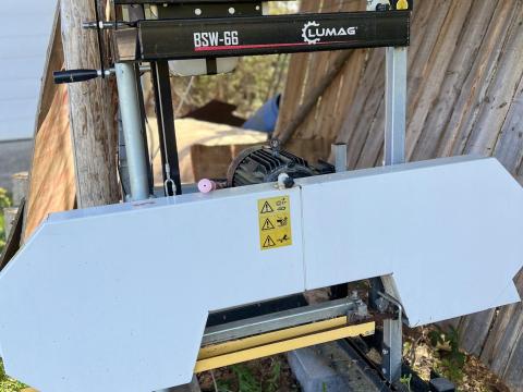 Lumag BSW 66 Blockbandsäge