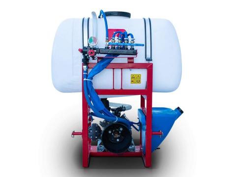 Graecus PAA 220 permetező – 220 literes polietilén tartály, négyszeres vezérlés, CE tanúsítvány