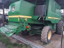 John Deere W540 kombájn eladó – szállítókocsi, új motor