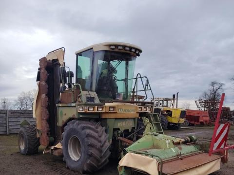 Krone Big M II. 2005-ös évjáratú fűkasza+3 db szárzúzó adapter