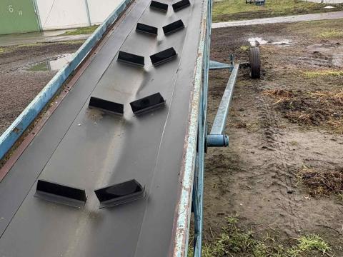 Szállítószalag eladó, 15 méteres, jó állapotú hevederrel