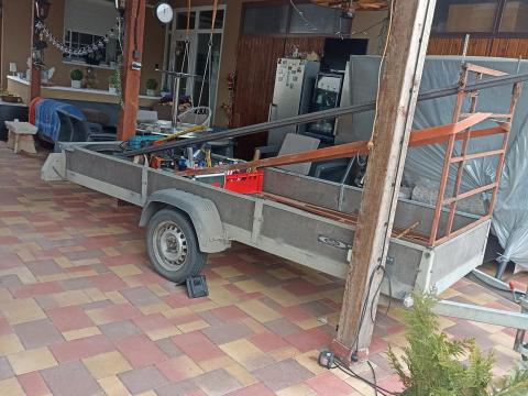 Utánfutó eladó kiváló állapotban