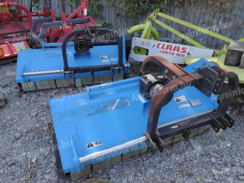 Agricom 150cmes ykéses és kalapácsos szárzuzó