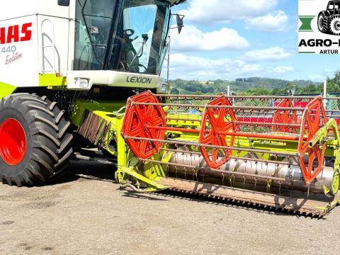 Heder zbożowy składany Claas C 540 - 5,4 m - 2007