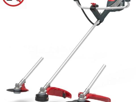 Bozótvágó akkumulátoros Cramer 82TB20 82V damilfej és kés tartozék,  akku és töltő nélkül