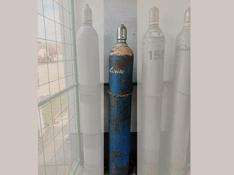 Eladó üres oxigén palack