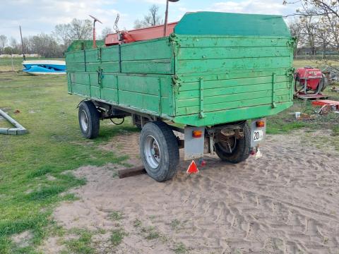 Eladó billenős pótkocsi Fuhrmann 4,5t