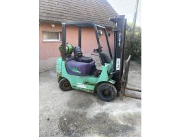 Targonca eladó Mitsubishi FG15 gázüzemű, 1,5 tonnás teherbírással