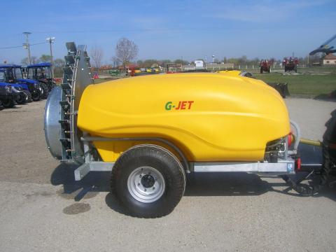 Új GJET 2000L Axial vontatott tornyos kertészeti permetező