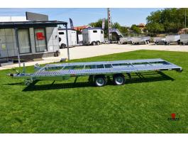 Új autószállító utánfutó (550x210cm - 2700kg) most 2.099.000 Ft helyett bruttó 1.990.000 Ft