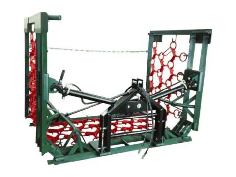 Új Metal-Technik nehéz gyepborona 5, 6 vagy 8 méteres munkaszélességgel