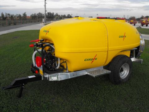 Új GJET 3000L Axial vontatott kertészeti permetező