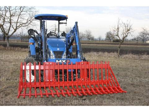 K.T.S. kővilla 2 m – nagy teherbírású, svéd acélból készült rakodógép munkaeszköz