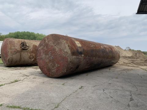 Eladó 2 db 50 m3-es jó állapotú tartály Eladó 2 db 50 m3-es jó állapotú tartály