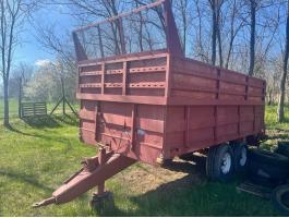 6 Tengelyes tandem trágyaszóró