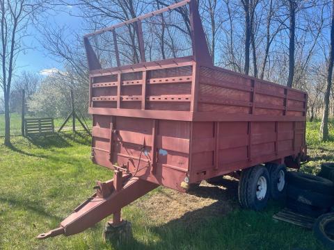 6 Tonnás tandem trágyaszóró