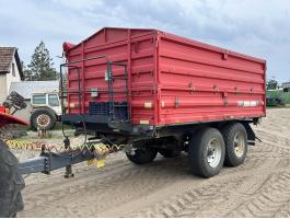 Metal Fach tandem billenős pótkocsi