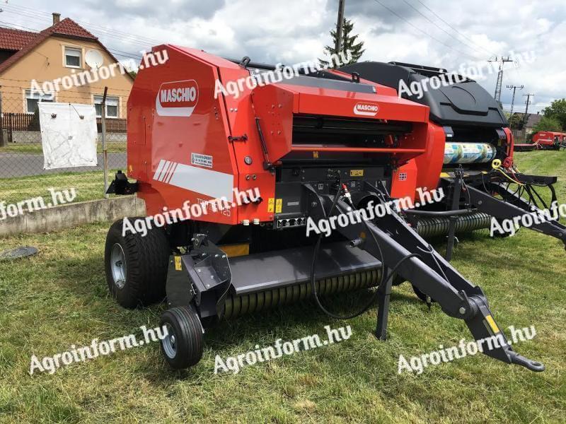 Új Maschio Trotter TOPCUT 125 fixkamrás,  szeletelős körbálázó azonnal készletről,  gépbeszámítás lehetősége