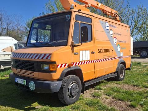 Mercedes 711 vario emelőkosár Mercedes 711 vario emelőkosár