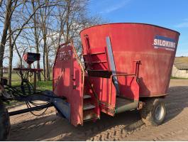 Siloking takarmány keverő kiosztó kocsi