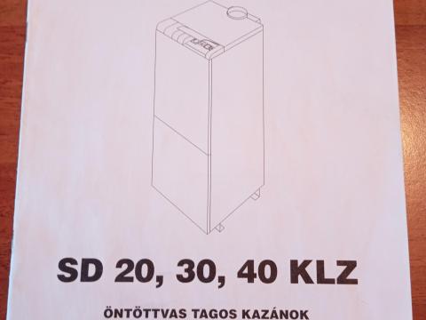 Eladó 90 literes gázkazán beépített bojlerrel Eladó 90 literes gázkazán beépített bojlerrel