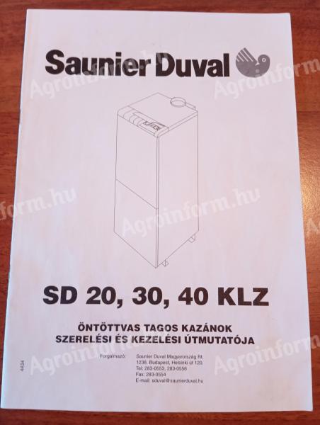 Eladó 90 literes gázkazán beépített bojlerrel