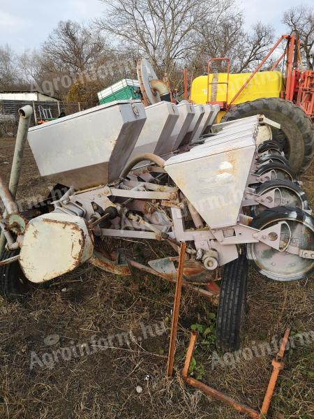 Vetőgép 6 soros,  műtrágyaszóróval eladó