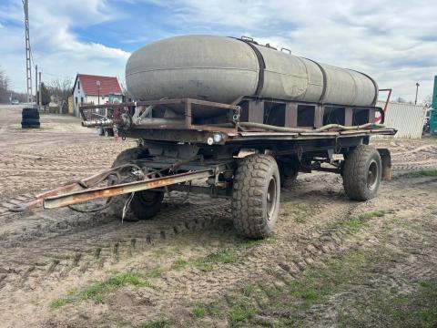 Hw 8011 pótkocsi 10 m3 alumínium tartállyal