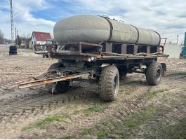 Hw 8011 pótkocsi 10 m3 alumínium tartállyal