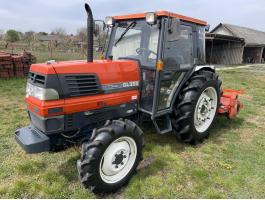 Akciós! Kubota 35LE PowerShift 4Új Gumi 150cm Talajmaró Erősített Alváz+Híd klímás Ingyenes Szállítás japán traktor kistraktor