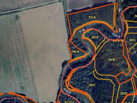 Rába parti erdő Cákánydoroszló 56A Rába parti erdő Cákánydoroszló 56A