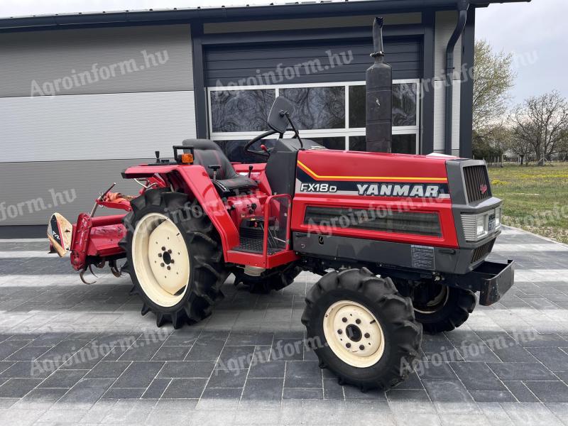 Yanmar FX18D japán kistraktor / traktor