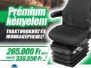 Grammer Comfort légrugós vezetőülés, traktorülés