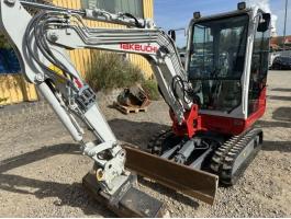 Takeuchi TB 230 V3 / 2025 / 524 üzemóra / Lízing 20%-tól