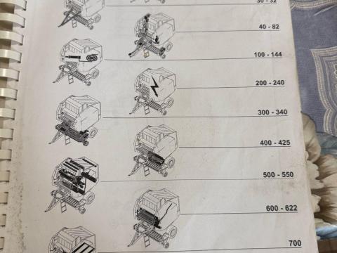 Claas variant 380/385 katalógus