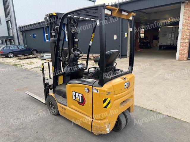 Caterpillar EP 16 ACNT elektromos targonca 2020 - 1,6 t - 3 kerekű