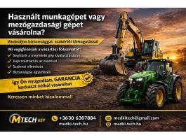 Biztonságos használt gép vásárlás – garanciával