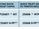 Quick TeeJet 25608-9-PP és tömítés készlet