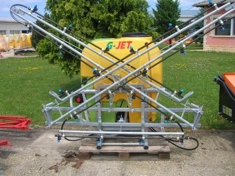 Új GJET 400L szántóföldi permetező 8-12 méter munkaszélességgel
