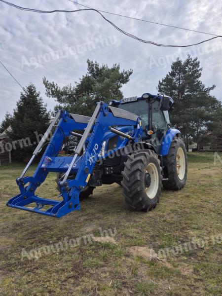 New Holland TD 95 traktor rakodóval, friss műszaki vizsgával, új első gumikkal, szép állapotban