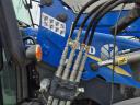 New Holland TD 95 traktor rakodóval, friss műszaki vizsgával, új első gumikkal, szép állapotban