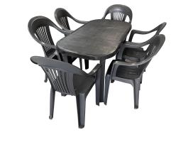 Olcsó műanyag teraszbútor