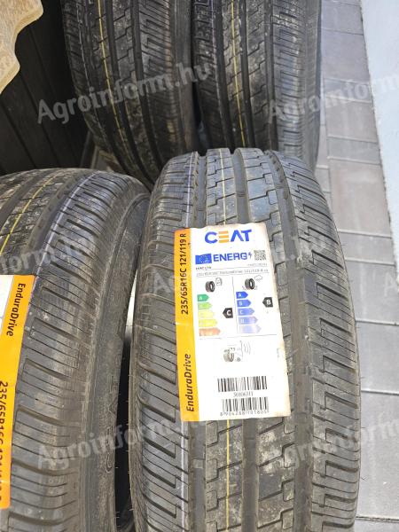 235/65R16C CEAT új nyári gumi (Pirelli termék) extra erős 121R akció